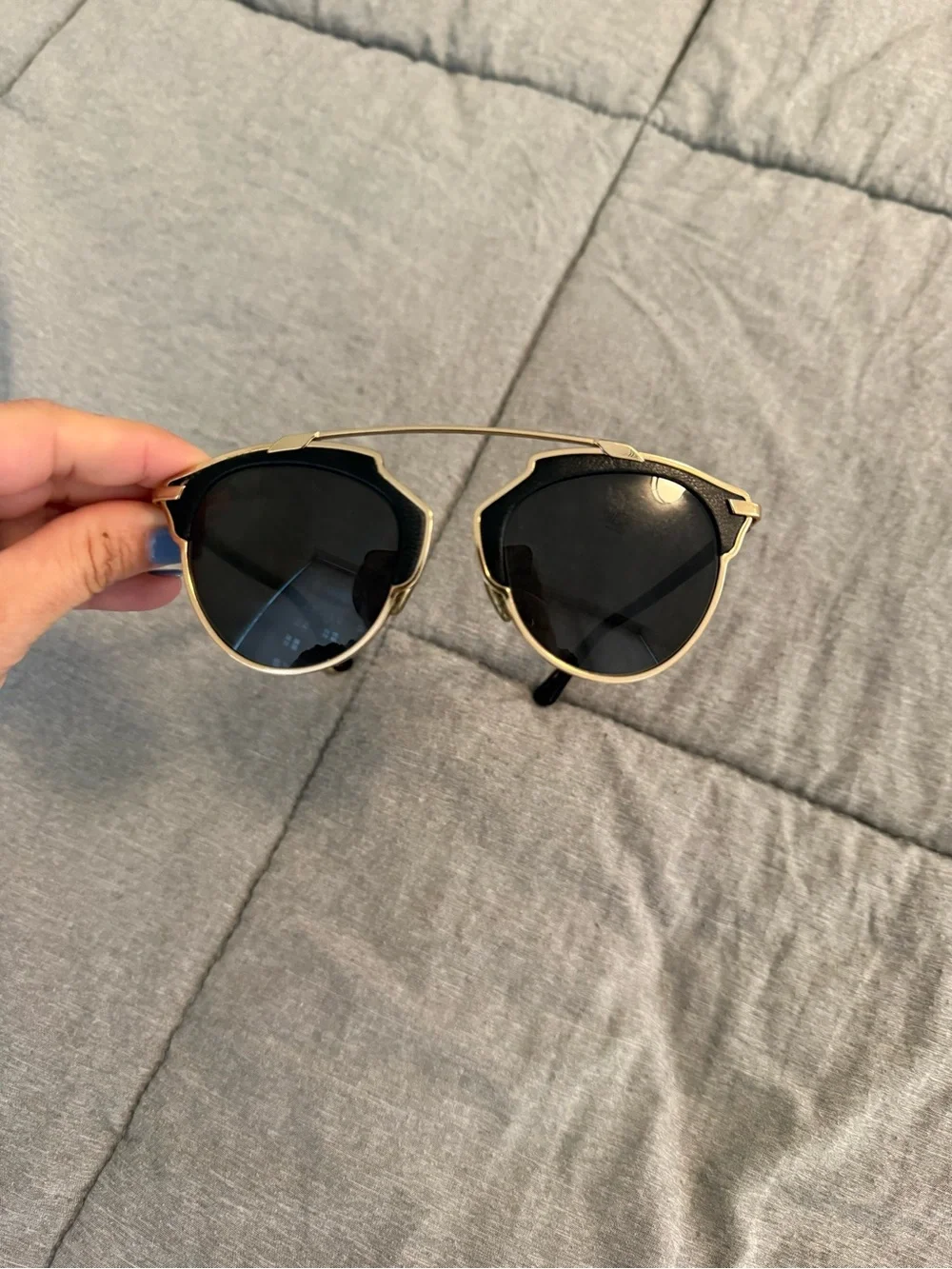 Dior “So Real” sunglasses with case